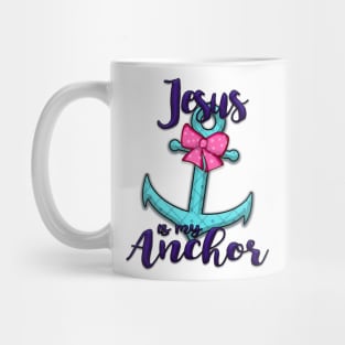 Jesus is my Anchor Christian Collection Mug